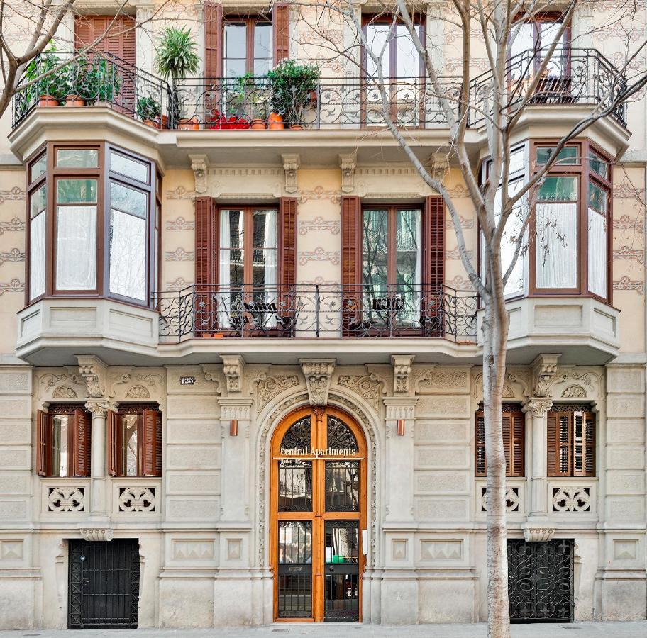 Central Apartments Barselona Dış mekan fotoğraf